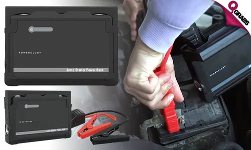 Powerology Multi-Port Jump Start Power Bank!